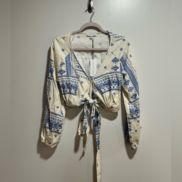BNWT- MAISON D' AMELIE PARIS TOP XS - Picture 1 of 4